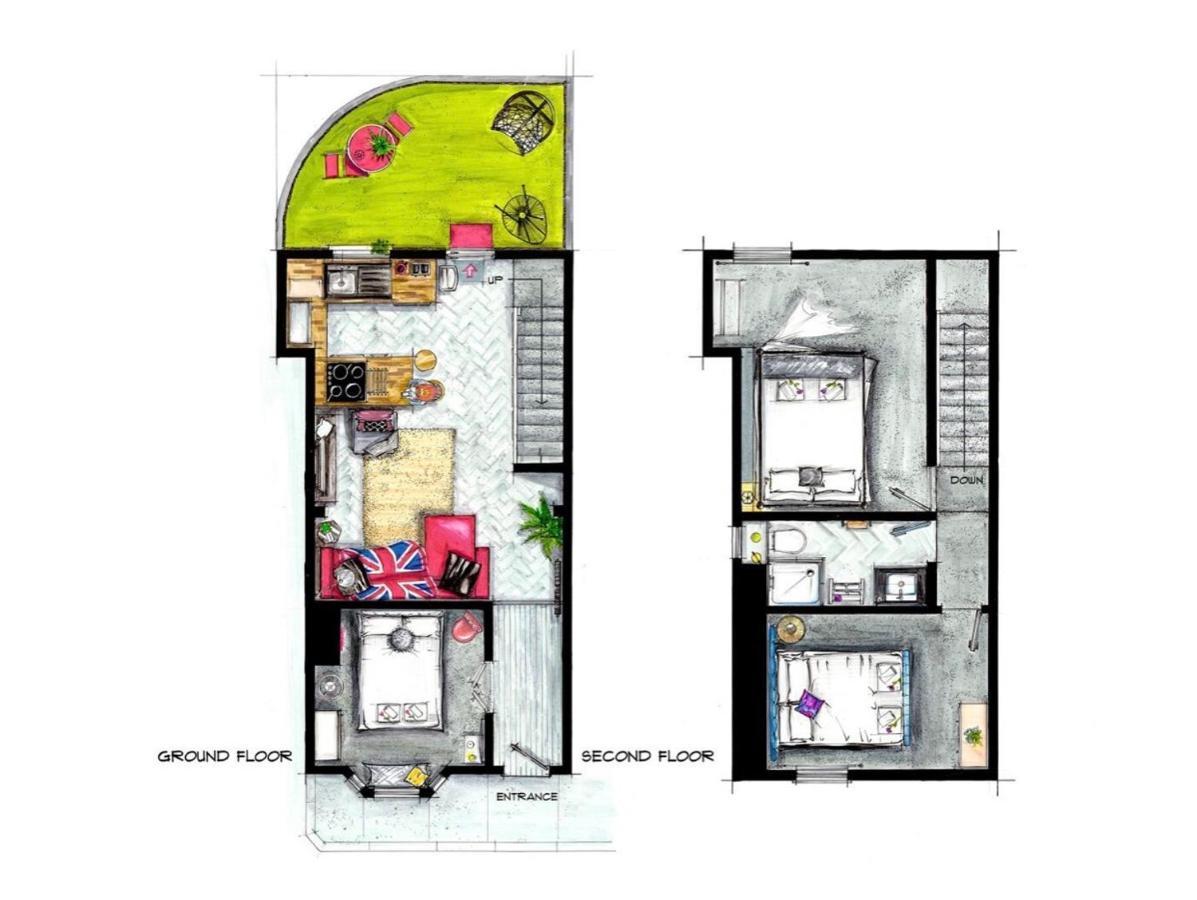 3 Double Bed Brittania Styled Central Home Near Lfc Sleeps 6 With Free Business Super Fast Fibre Broadband Liverpool Eksteriør bilde